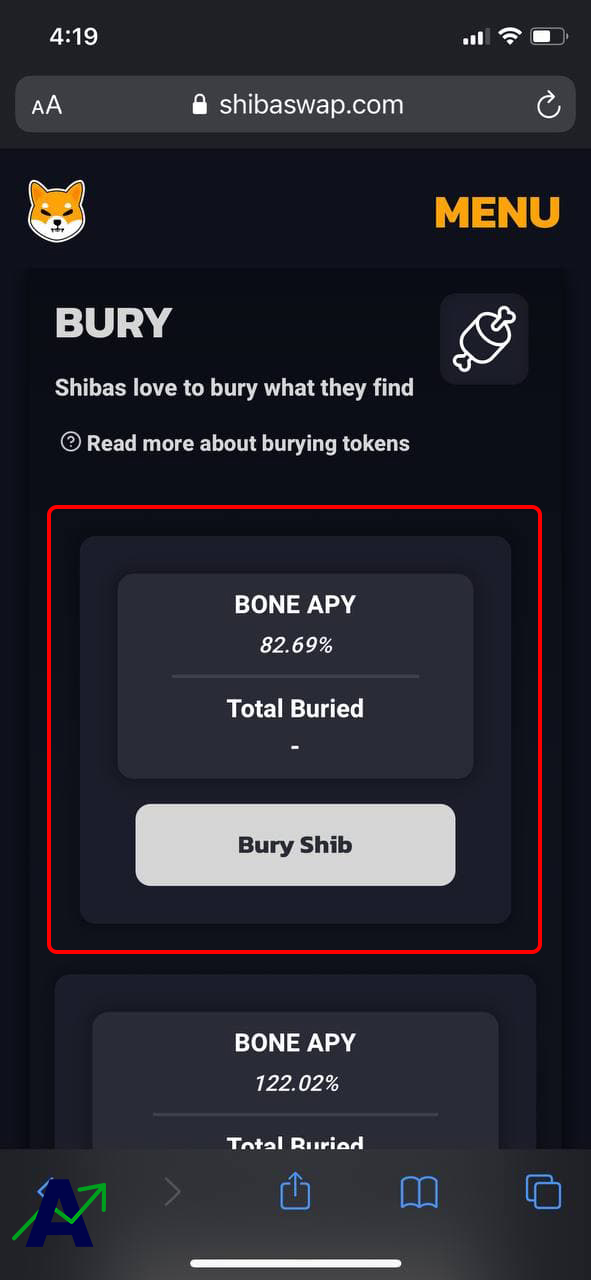 Stake Shiba Inu On Trust Wallet - shibaswap bury shib