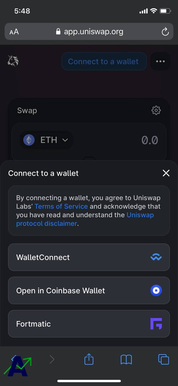 how to buy ethpad - uniswap wallet connect