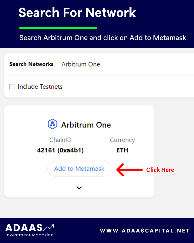 search for Arbitrum One