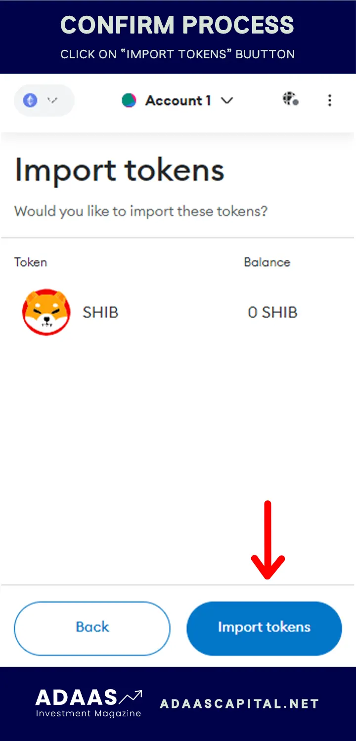 approve adding shiba inu token to metamask