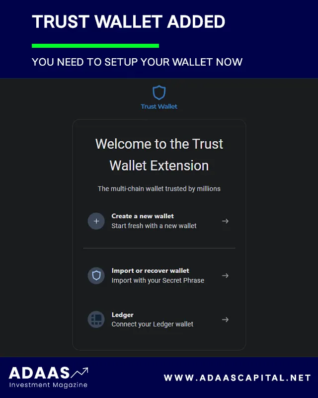 trust wallet extension added