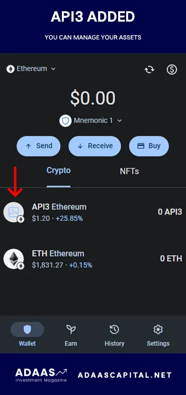 API3 ADDED TO THE TRUST WALLET