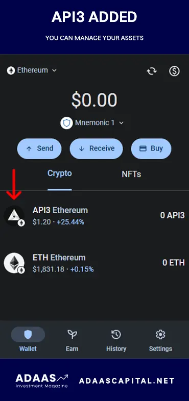 API3 IS ADDED TO THE TRUST WALLET