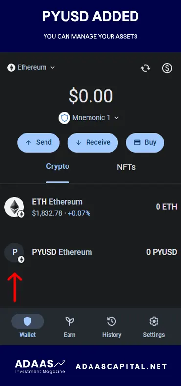 PayPal USD (PYUSD) IS ADDED TO TRUST WALLET